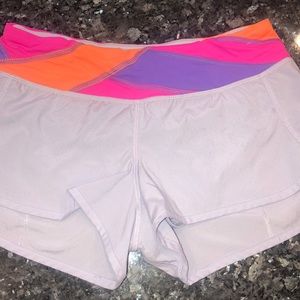 2.5 inch Lululemon athletic shorts